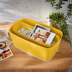 Bandeja organizadora Leitz MyBox Cosy, amarilla