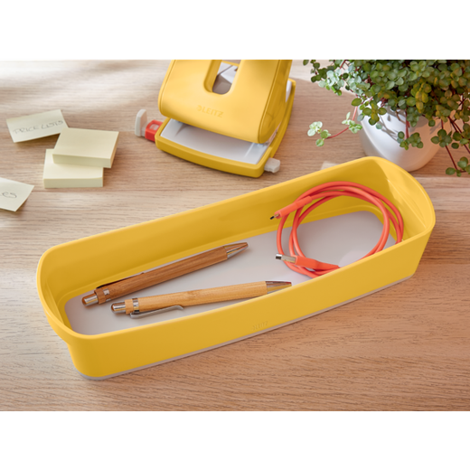 Bandeja organizadora Leitz MyBox Cosy, amarilla