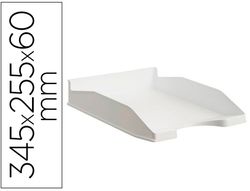 Bandeja sobremesa archivo 2000 ecogreen plastico 100% reciclado apilable formatos din a4 y folio color blanco