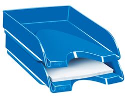Bandeja Sobremesa Cep Plastico Azul 257X348X66 Mm