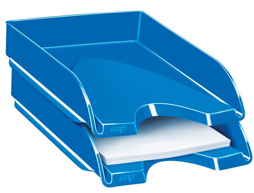 Bandeja Sobremesa Cep Plastico Azul 257X348X66 Mm