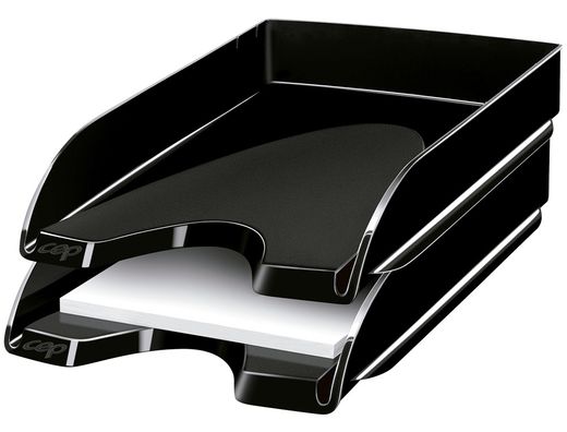 Bandeja Sobremesa Cep Plastico Negra 348X257X66 Mm