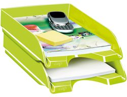 Bandeja Sobremesa Cep Plastico Verde 257X348X66 Mm