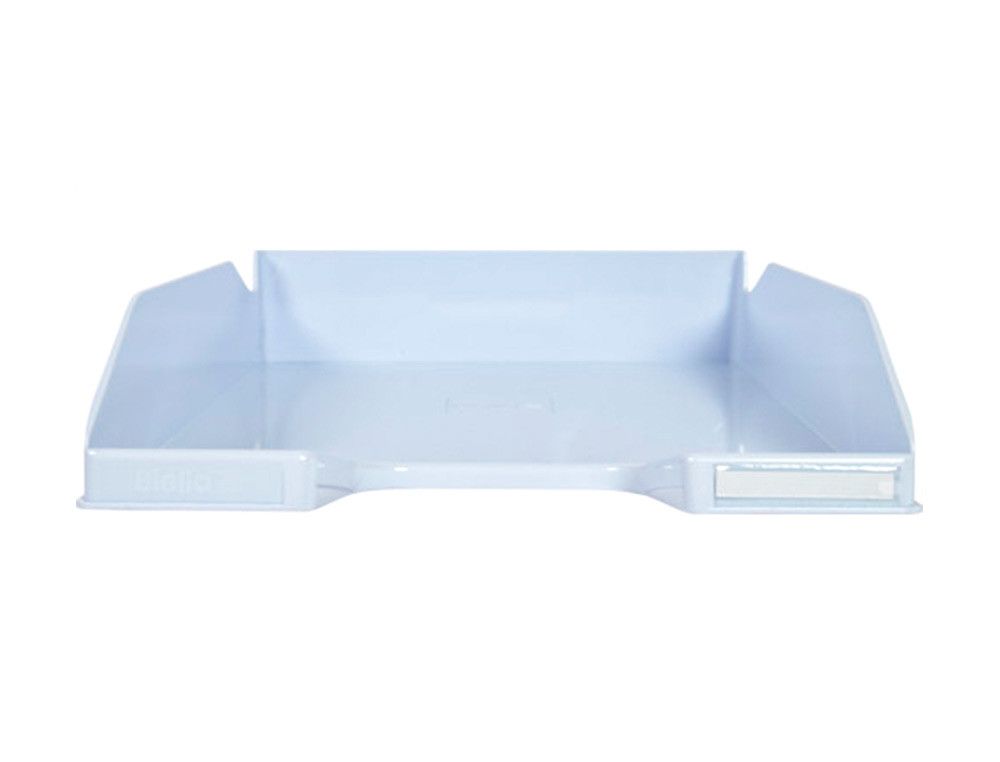 Bandeja sobremesa exacompta aquarel combo midi azul pastel 347x255x65 mm