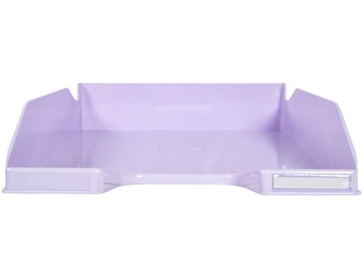 Bandeja sobremesa exacompta plastico aquarel set de 4 bandejas combo midi colores pastel 346x225x243 mm