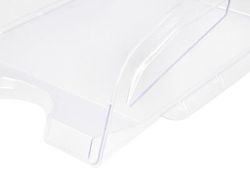 Bandeja sobremesa plastico de gran capacidad 386x270x115 mm