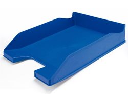 Bandeja Sobremesa Plastico Q-Connect Azul Opaco
