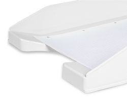 Bandeja sobremesa plastico q-connect blanco opaco