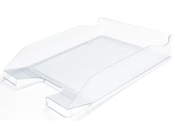 Bandeja Sobremesa Plastico Q-Connect Transparente