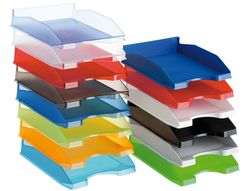 Bandeja Sobremesa Plastico Q-Connect Transparente