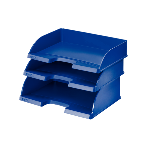 Bandejas Leitz Plus JUMBO de acceso apaisado, azul