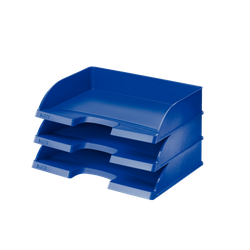 Bandejas Leitz Plus JUMBO de acceso apaisado, gris