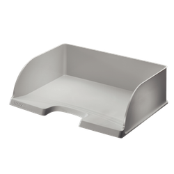 Bandejas Leitz Plus JUMBO de acceso apaisado, gris