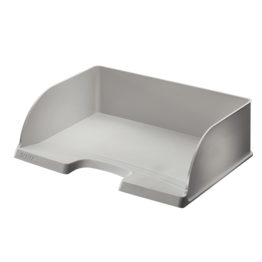 Bandejas Leitz Plus JUMBO de acceso apaisado, gris