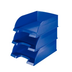 Bandejas Leitz Plus JUMBO. Formato vertical gran capacidad, gris