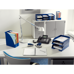 Bandejas Leitz Plus SLIM. Formato vertical, azul