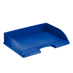 Bandejas Leitz Plus STANDARD de acceso apaisado, azul