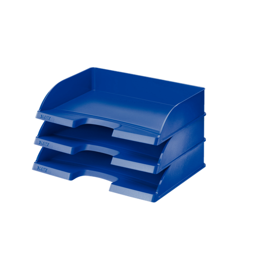 Bandejas Leitz Plus STANDARD de acceso apaisado, azul