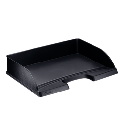 Bandejas Leitz Plus STANDARD de acceso apaisado, negro
