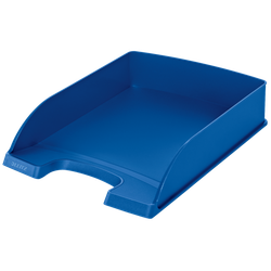 Bandejas Leitz Plus STANDARD. Opacas. Formato vertical, azul