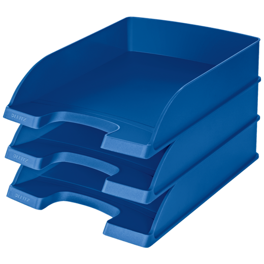Bandejas Leitz Plus STANDARD. Opacas. Formato vertical, azul