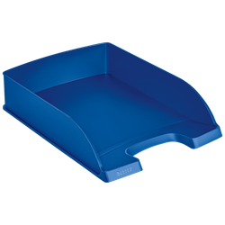 Bandejas Leitz Plus STANDARD. Opacas. Formato vertical, azul