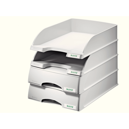 Bandejas Leitz Plus STANDARD. Opacas. Formato vertical, gris