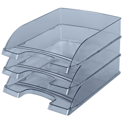 Bandejas Leitz Plus STANDARD. Transparentes. Formato vertical, cristal