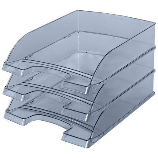 Bandejas Leitz Plus STANDARD. Transparentes. Formato vertical, cristal