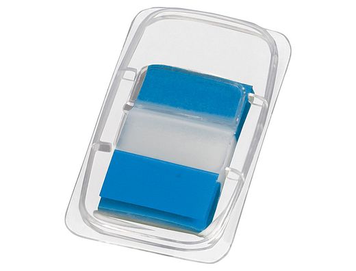 Banderitas Separadoras Q-Connect Azules Dispensador de 50