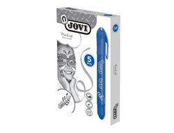 Barra de Maquillaje Jovi Twist Make-Up Azul Caja de 5 Unidades