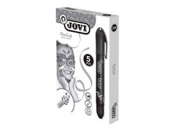 Barra de Maquillaje Jovi Twist Make-Up Negro Caja de 5 Unidades