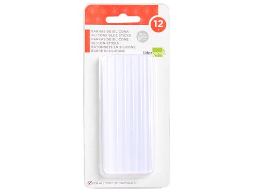 Barras Termofusible Liderpapel de 7 mm de Diametro X 100 mm de Alto Blister de 10 Unidades