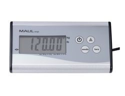 Bascula para paquetes maul cargo con visor separado 120 kg precision pesaje 50 gr color acero inoxidable