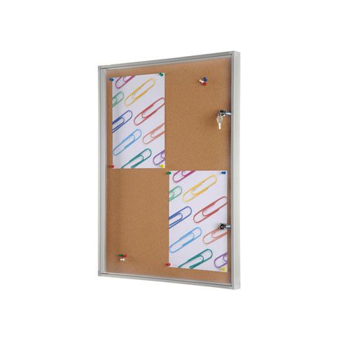 Basic.Vitrina Eco corcho visto 75 x 101 cm. 9 A4