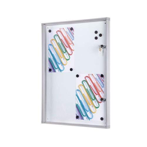 Basic.Vitrina Eco magnética 52 x 101 cm. 6 A4