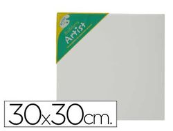 Bastidor Artist Lienzo Grapado Trasero Algodon 100% 30X30 Cm