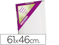 Bastidor Lidercolor 12P Lienzo Grapado Lateral Algodon 100% Marco Pawlonia 1,8X3,8 cm Bordes Madera 61X46 Cm