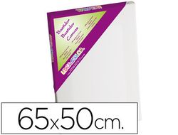 Bastidor Lidercolor 15P Lienzo Grapado Lateral Algodon 100% Marco Pawlonia 1,8X3,8 cm Bordes Madera 65X50 Cm
