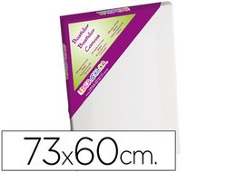 Bastidor Lidercolor 20F Lienzo Grapado Lateral Algodon 100% Marco Pawlonia 1,8X3,8 cm Bordes Madera 73X60 Cm