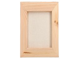 Bastidor liderpapel 1f lienzo grapado trasero algodon 100% 22x16 cm