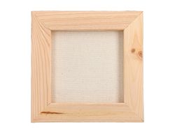 Bastidor liderpapel lienzo grapado trasero algodon 100% 12x12 cm