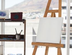 Bastidor liderpapel lienzo grapado trasero algodon 100% 30x30 cm