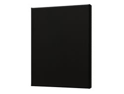 Bastidor negro liderpapel 6f lienzo grapado parte trasera algodon 100% 33x41 cm gramaje 320g/m2 certificado fsc
