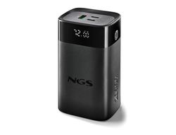 Bateria externa ngs para portatil carga rapida 65w 20000 mah 2xusb-c 1xusb-a