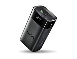 Bateria externa ngs para portatil carga rapida 65w 20000 mah 2xusb-c 1xusb-a