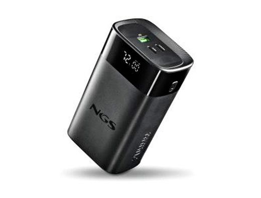 Bateria externa ngs para portatil carga rapida 65w 20000 mah 2xusb-c 1xusb-a