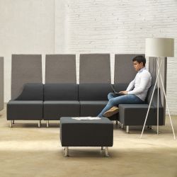 Be Soft Panel Auxiliar Trasero Para Sillon Lateral Derecho Naranja 60x133x5 cm