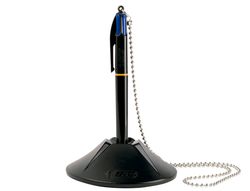 BIC Boligrafo con peana retractil 4 cuatro cartuchosde tinta azul