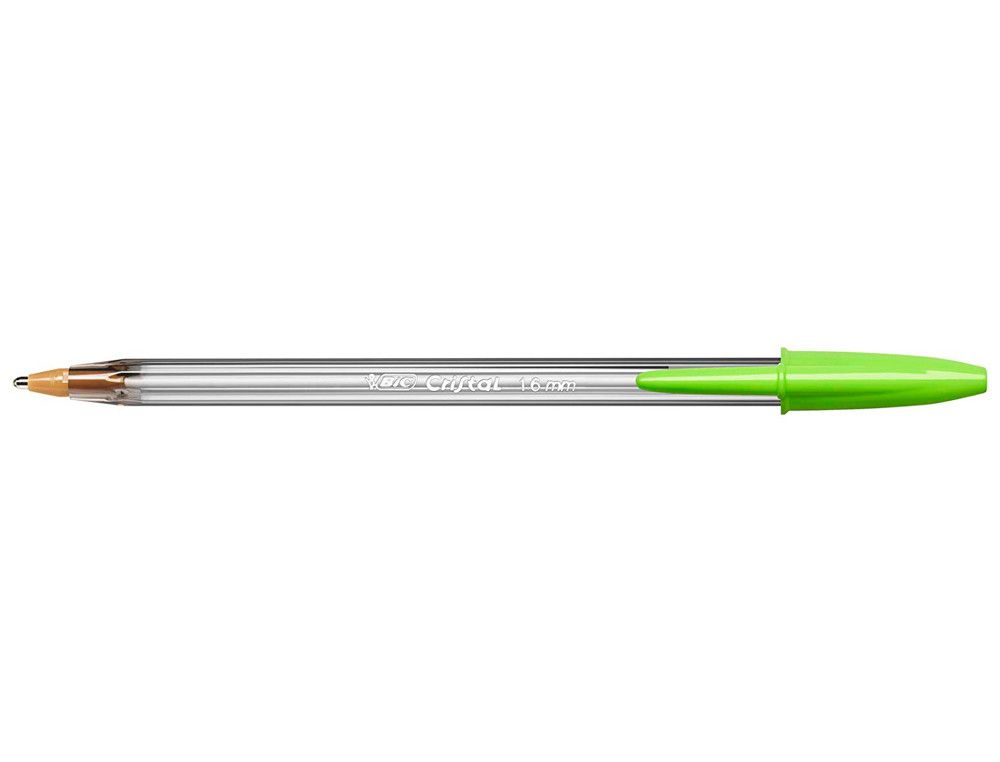 Bote de 20 bolígrafos BIC Cristal Original y BIC Cristal Fun con punta